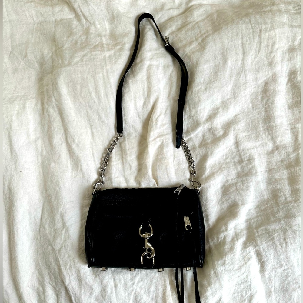 Rebecca Minkoff black leather purse